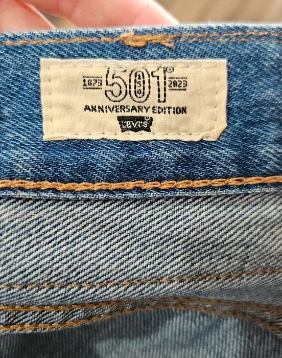 Męskie Spodnie Levi's 501 W30 L32 rozmiar