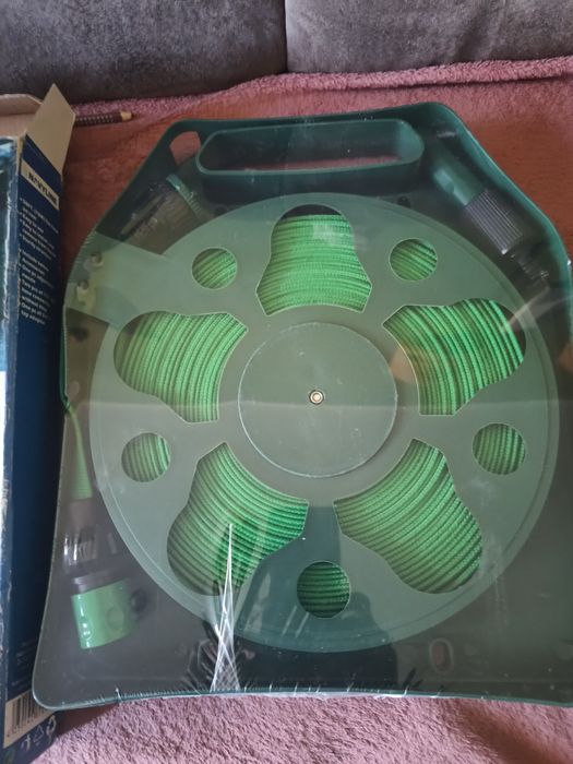 Płaski szlauch na wodę -15 m w kasecie, wąż