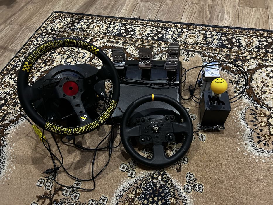 Продам руль thrustmaster tx leather edition(t300)(повний комплект)