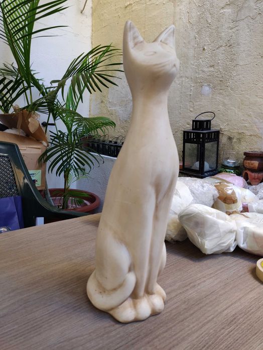 Estatueta Gato Elegante