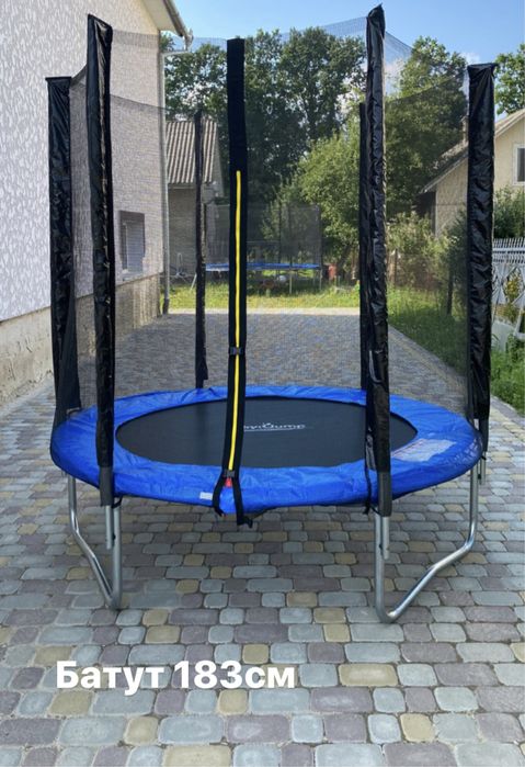 Батут ‼️Батути 312/252/374/183/152/140 см. Польща.