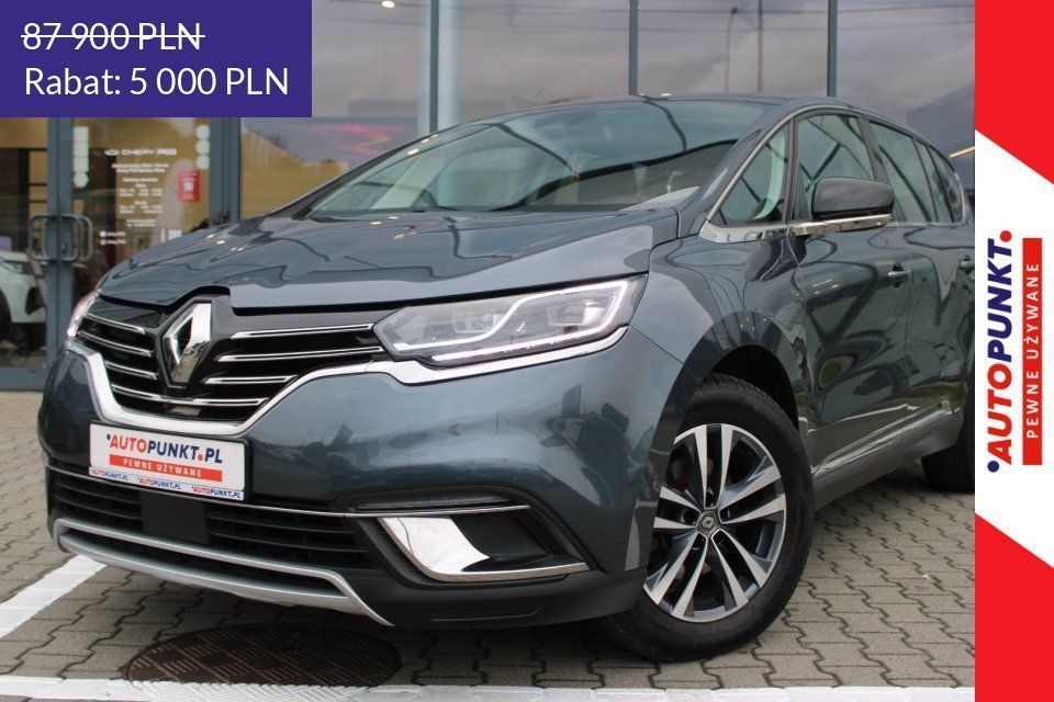 Renault Espace Intens Km At, 2020R. Fvat23%, Fullled, Blis, Asys.