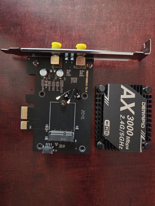 Плата адаптер в PC для WiFi модуля