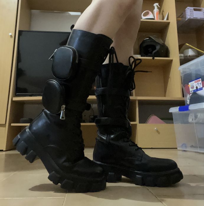 Botas Pretas Tamanho 37