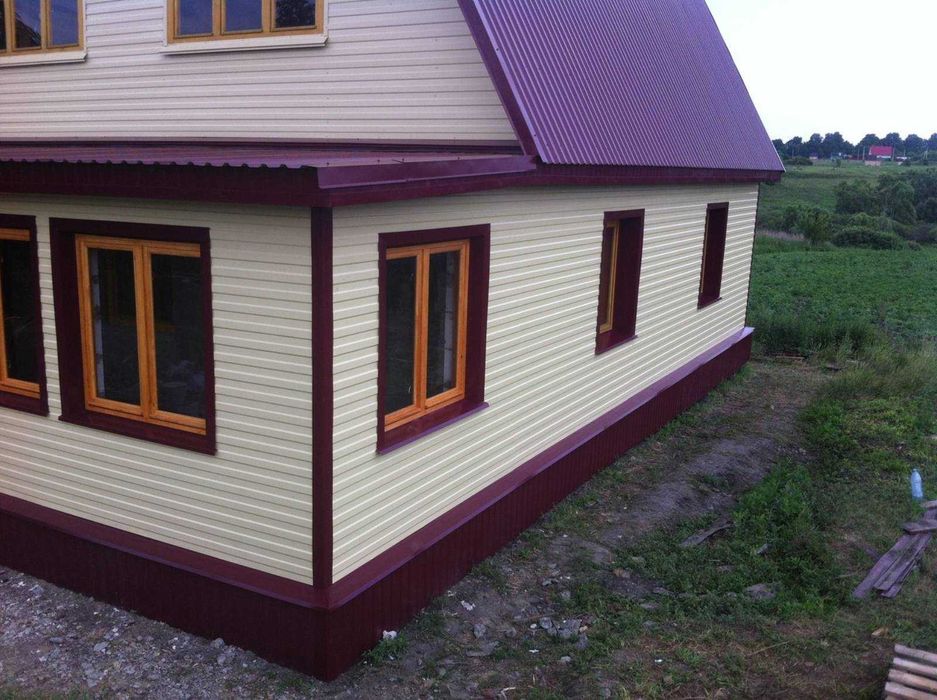 Профнастил та металочерепиця в різних кольорах