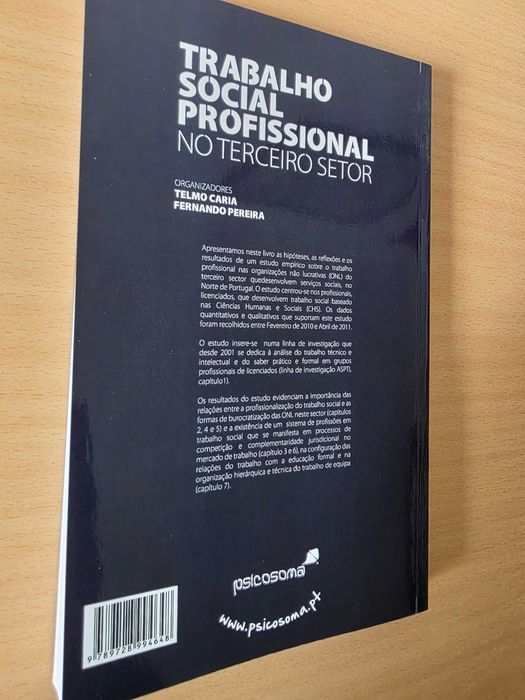Livro "Trabalho Social Profissional no Terceiro Setor"