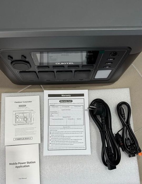 OUKITEL P1000E Plus 1024Wh, зарядна станція 1800W нова