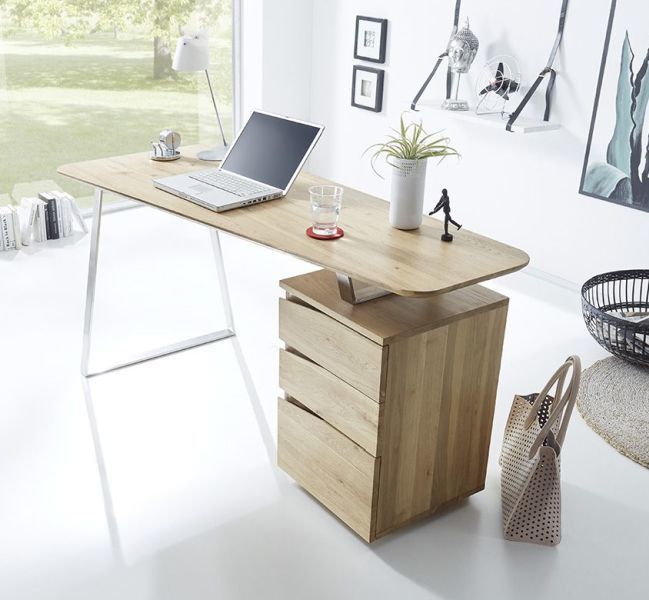 Biurko z Kontenerkiem DĄB LITY TORI 40324AZ