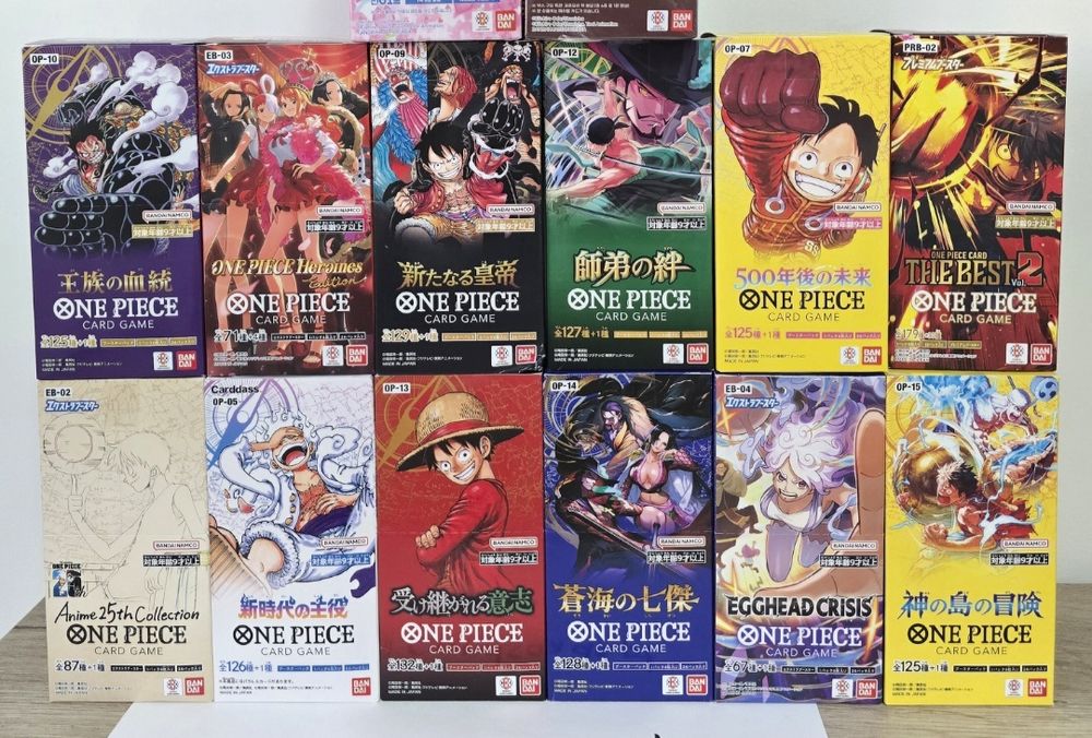 One Piece booster box (JP) бустер бокс / картки