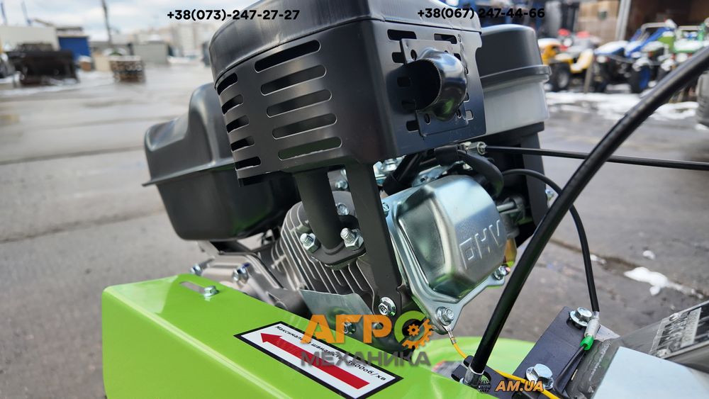 Мотоблок бензиновий АМ 80-3Б колеса 8" (Фреза)