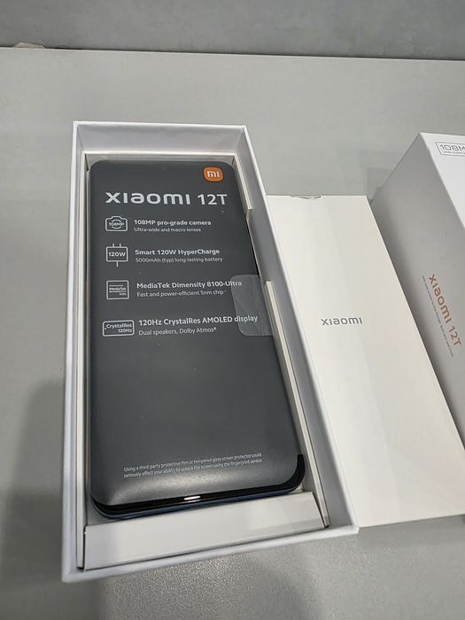 Xiaomi 12T 8/128 флагманська лінінійка нові розпаковані
