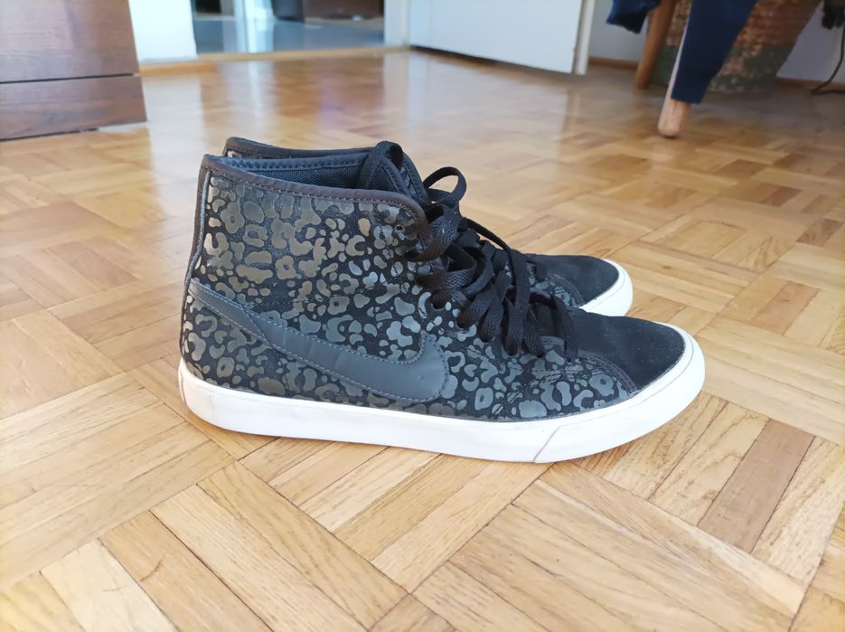 Trampki wysokie damskie Nike Primo Court Suede,