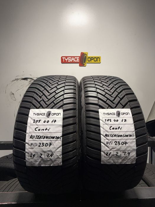 Opona całoroczna Continental AllSeasonContact 2 205/40R17 #W2307 używa