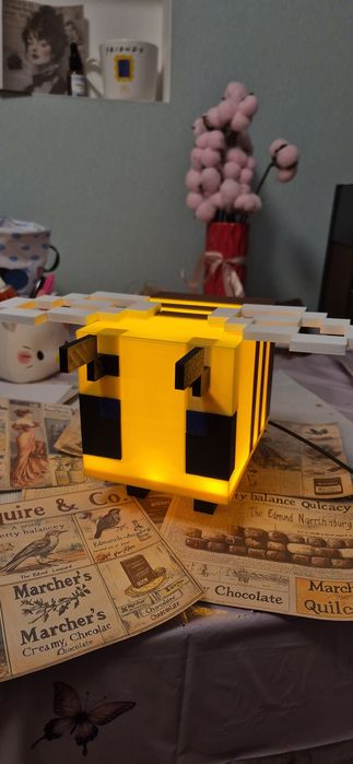 Майнкрафт Бжілка Нічник від Usb