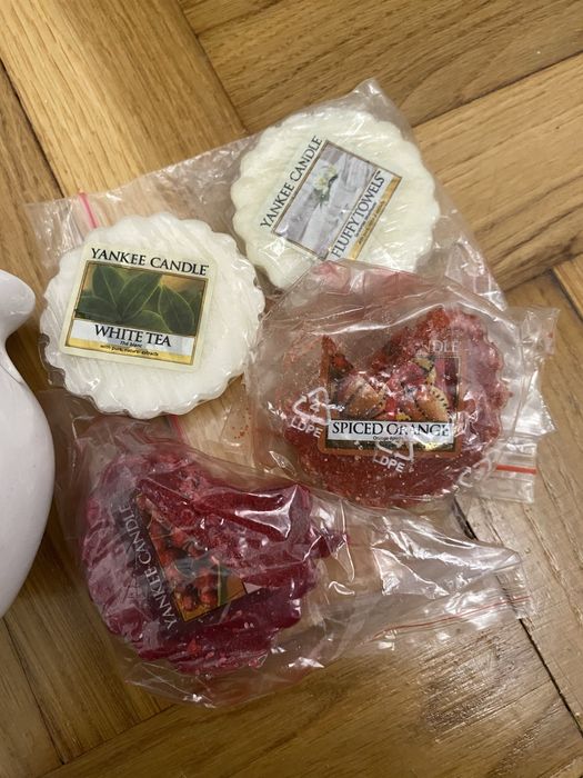 Kominek z  woskami yankee candle