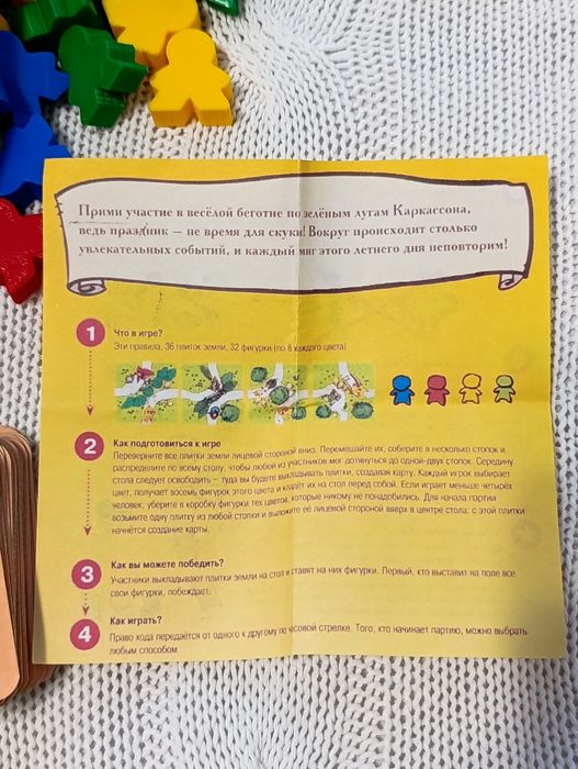 Настольная игра Дети Каркассона
