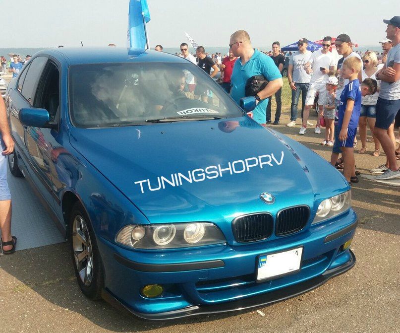 бмв е39 накладка на передний м бампер элерон губа bmw сплиттер