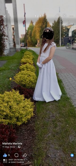 Sukienka komunijna, sukienka na przebranie