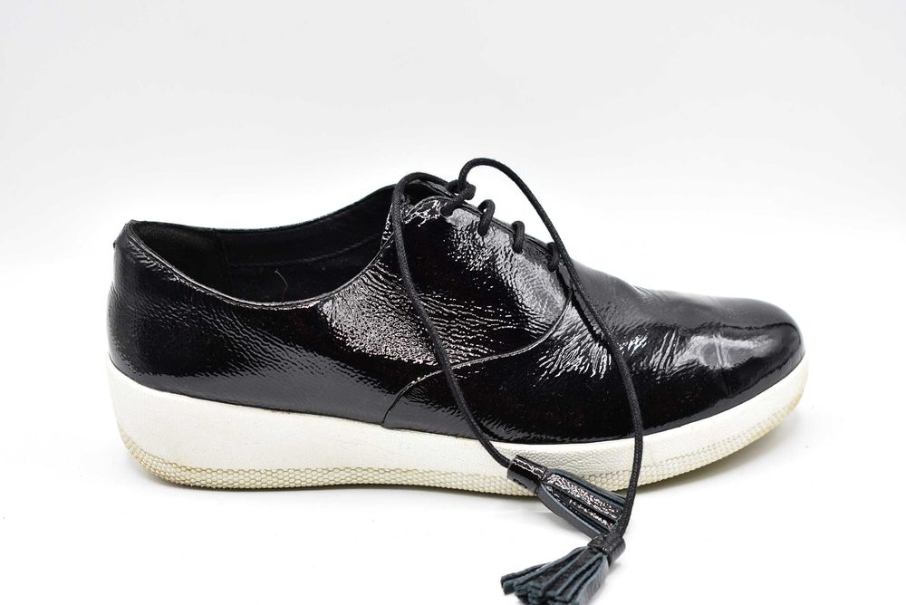 sneakersy FitFlop skórzane lakierowane ( 37 ) jak nowe