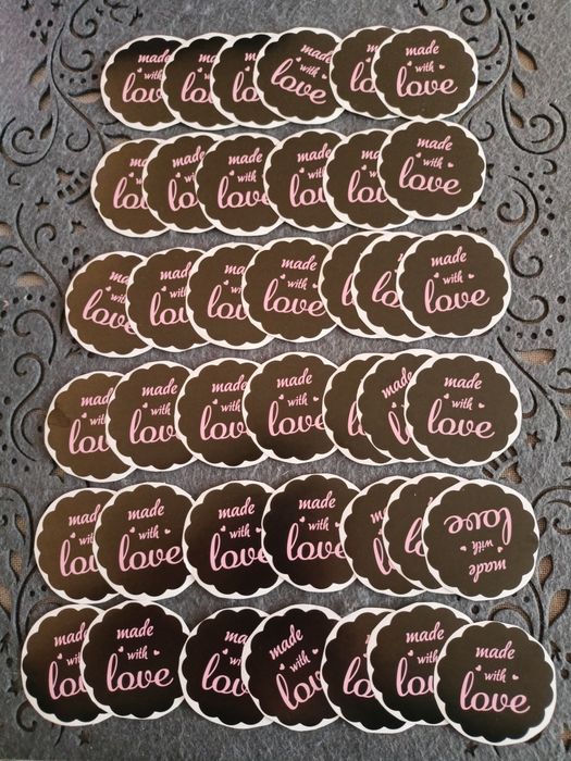 Naklejki - cena za całość