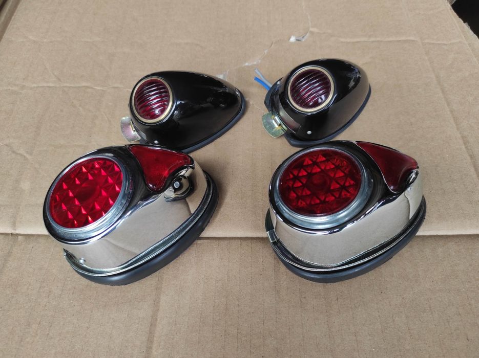 Promo! Lampka chrom tył K750 M72 Ural Dniepr iż 49 56 lampa tylna żółw
