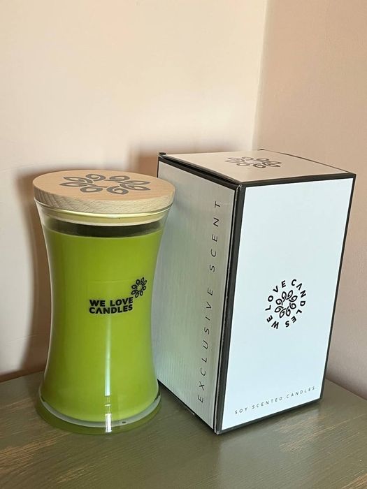 Свічка woodwick we love candles нова 700 грамів жасмин
