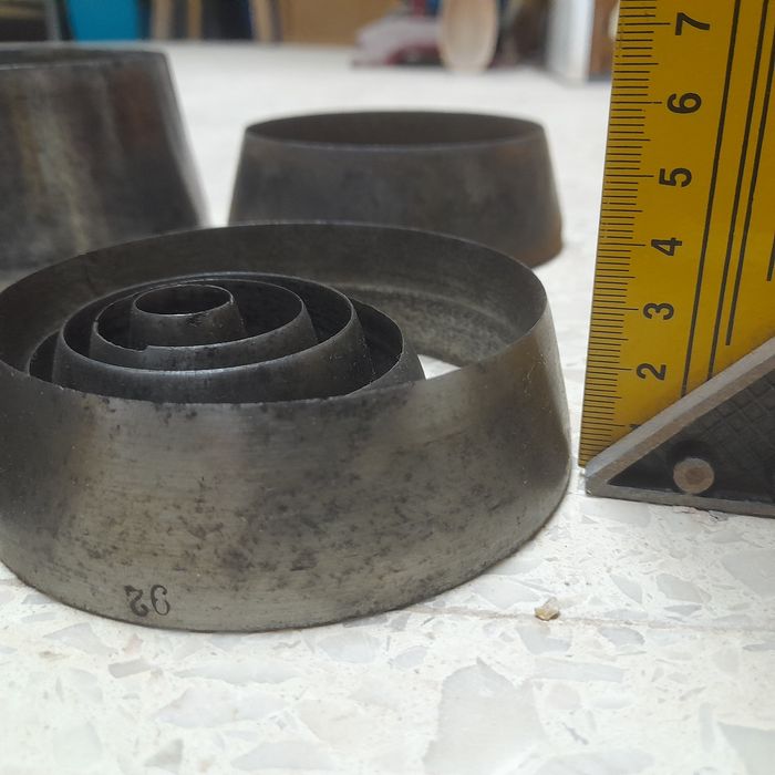 Conj. 15 vazadores med.máx. 14,5cm