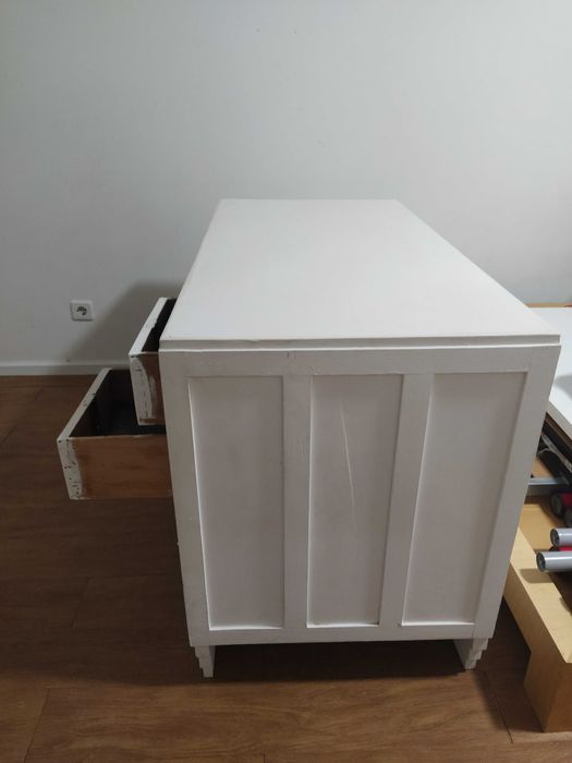 secretária MADEIRA antiga