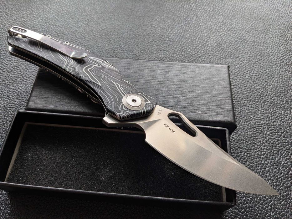 Kerzeman KZ638. micarta. ніж складний. складной нож