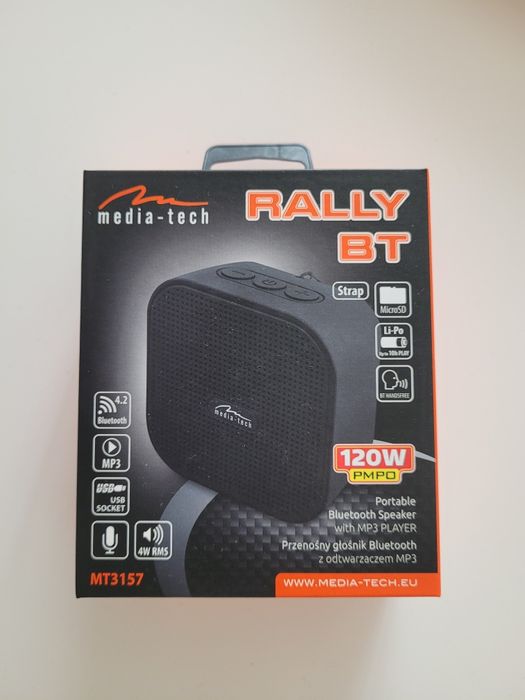 Glosnik bezprzewodowy Rally Bt Media Tech