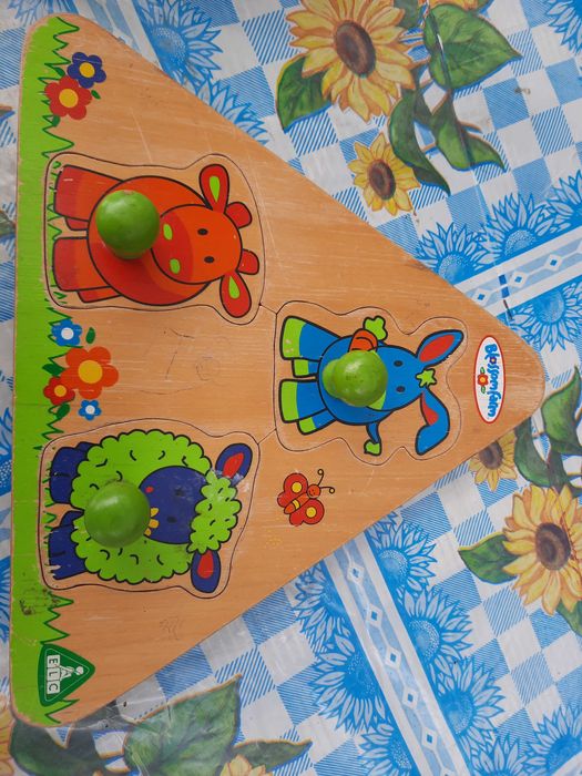 Дерев"яні Іграшки,сортер доміно, лабіринт, вкладиші