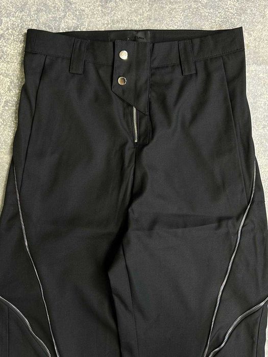 Rick Owens banana cut drkshdw клеш штаны черные кльош штани чорні M