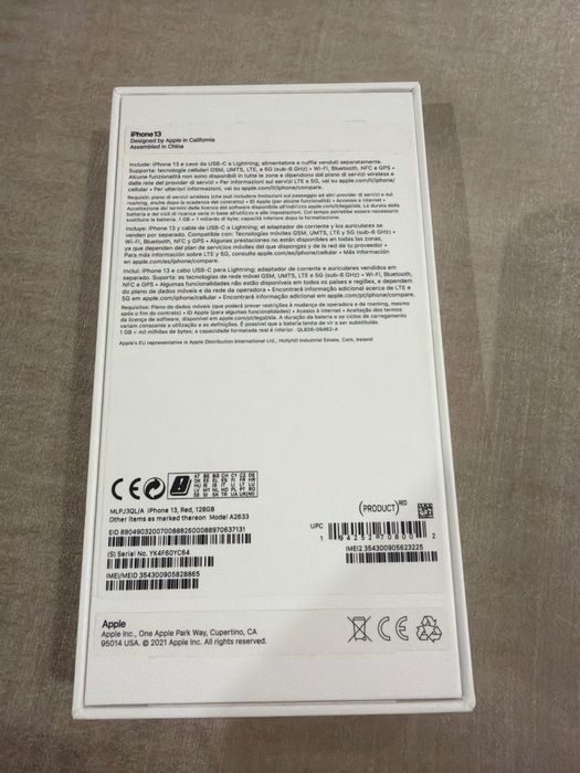 iPhone 13 5G 128 GB Apple