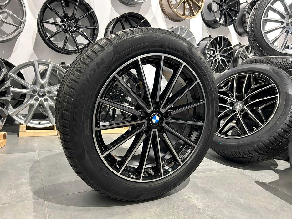 Koła zimowe 20 5x112 ET35 BROCK BMW X5 G05 G18 X6 G06 TPMS RunFlat
