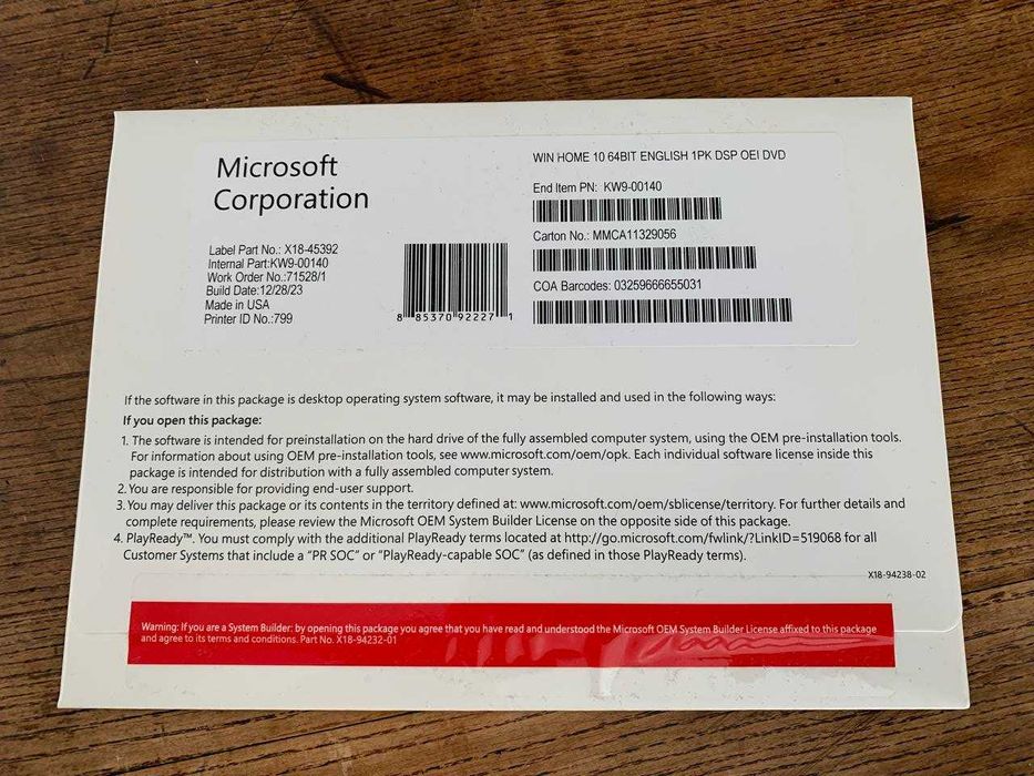 Windows 10 Home Nowa Licencja