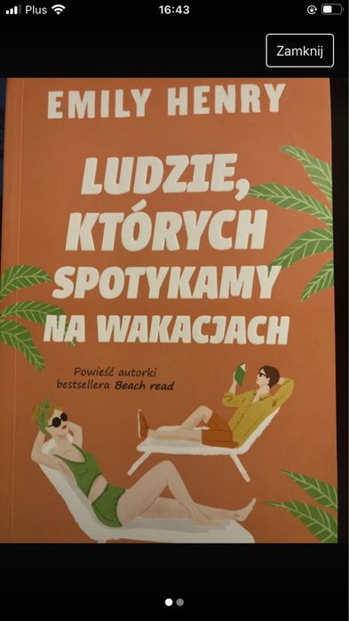 Książka ,,Ludzie, których poznajemy na wakacjach”