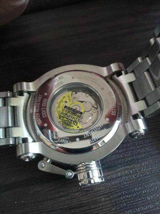 Invicta Coalition Forces Dragon Silver Tone Steel 52mm Automatic