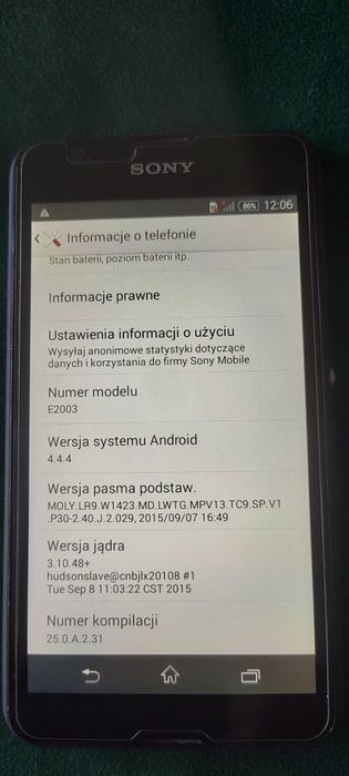 Telefon Sony Xperia E4G