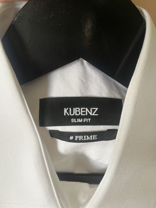 Koszula biała smokingowa NOWA Kubenz Slim Fit 176/182