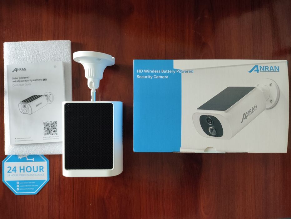 Câmera vigilância Solar WiFi