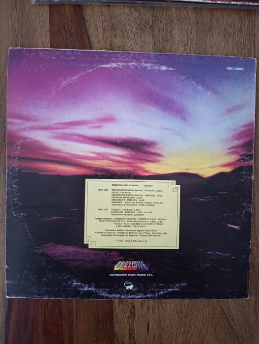 Emerson Lake & Palmer "Trilogy" winyl