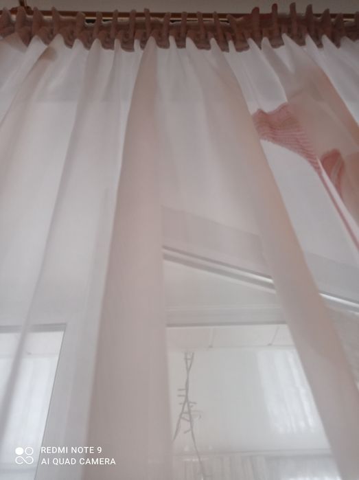 Тюль 9 м. и 7,5 м. Турция готовые