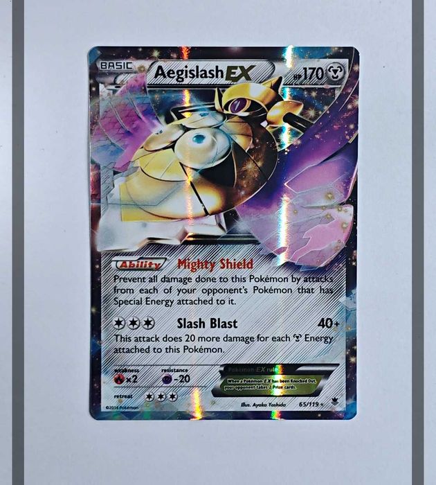 Aegislash Ex 65/119 PHF Pokemon ENG-NM