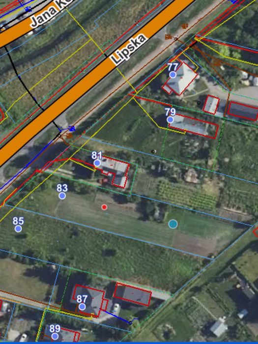 Działka pod zabudowę ze wszystkimi mediami - ul. Lipska w Zamościu