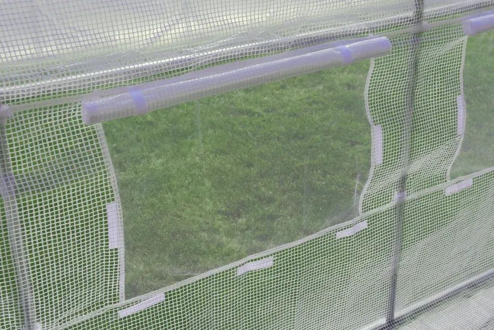 ЗНИЖКИ Садова теплиця парник 10 м² (4×2,5×2 м) оцинкована з UV прозора