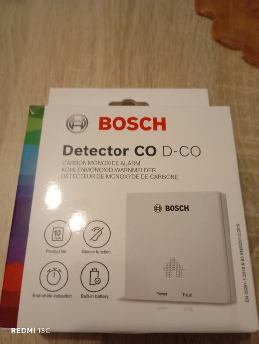 Detektor CO D- CO Alarm tlenku węgla