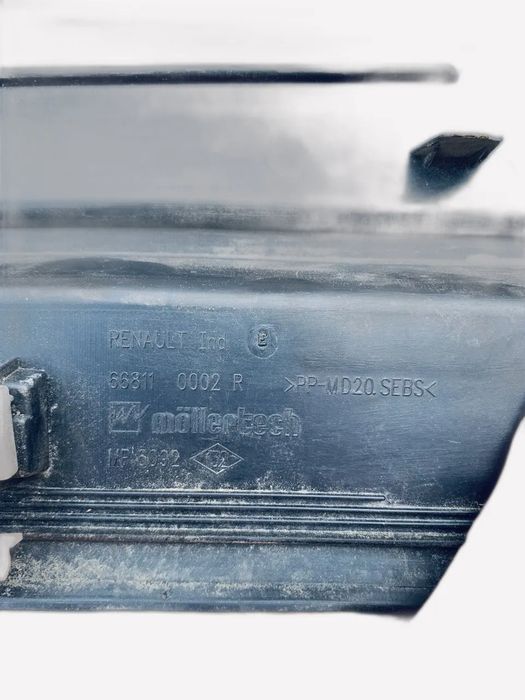 Накладка під лобове скло Жабо Renault Laguna 3 III