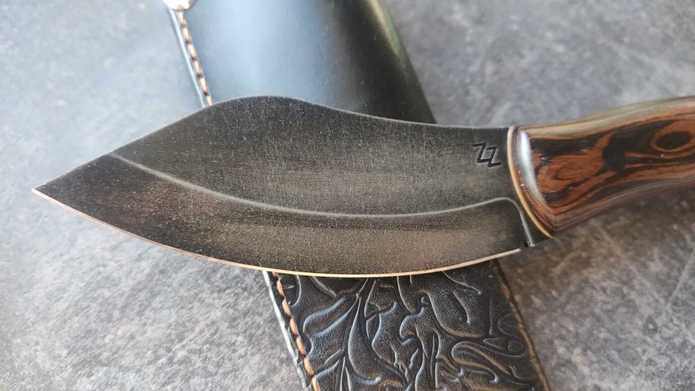 Nóż ZZ CUSTOM Knives, Nessmuk, NCV1, Dymonwood