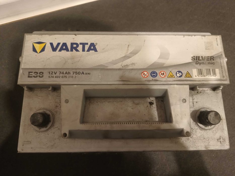 Akumulator 74 Ah 750 A Varta Silver Dynamic