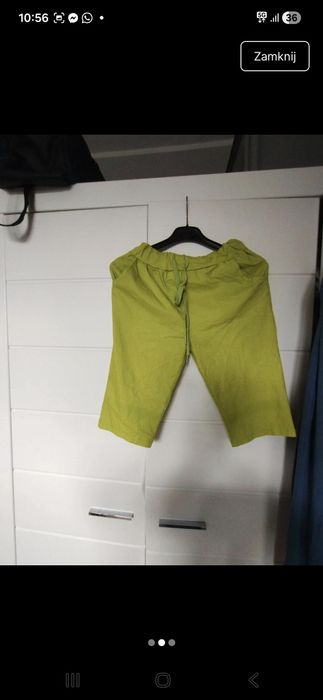 Spodnie plus size rozmiar uni do 44